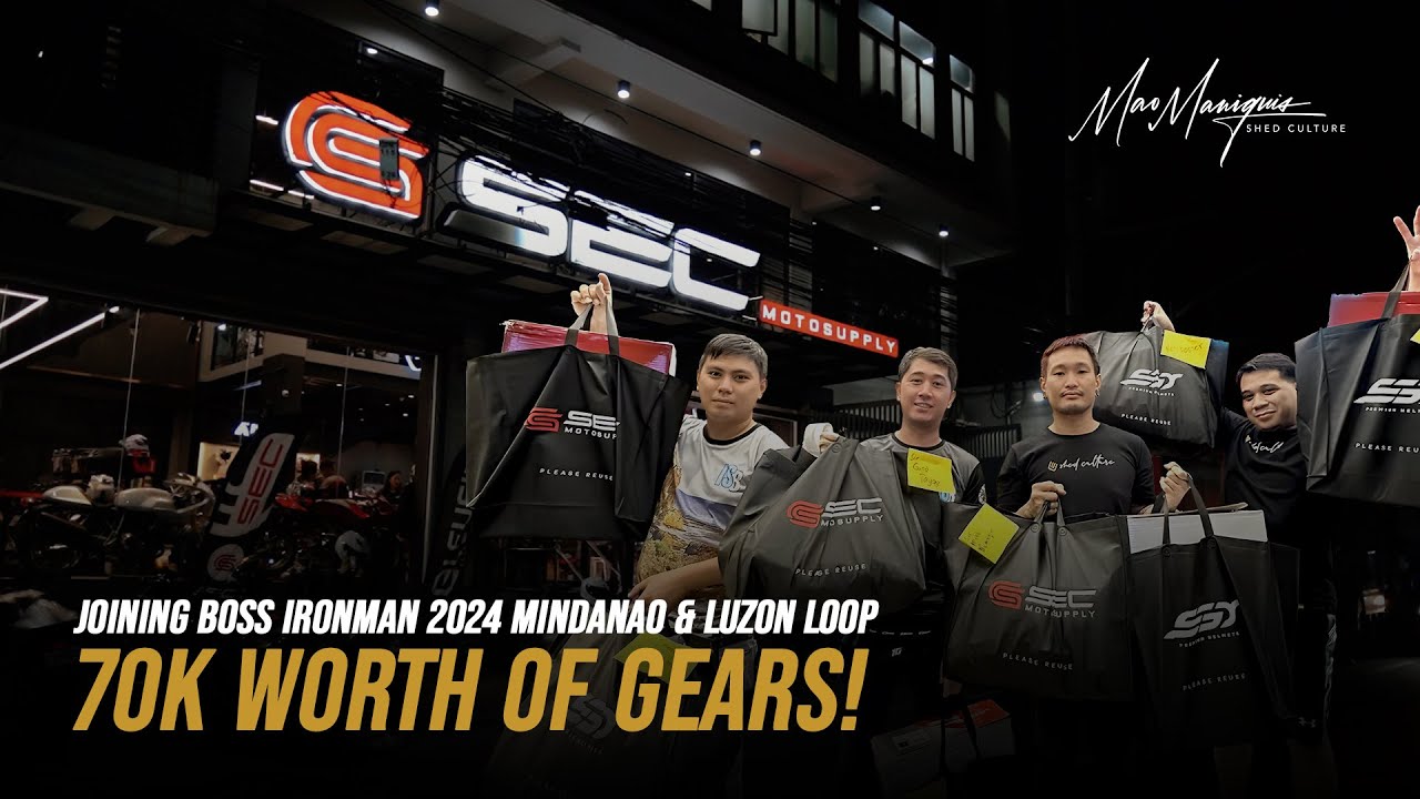 1ST TIME MINDANAO! BIKE AND GEARS PREPARATION FOR | BOSS IRONMAN 2024 | SEC ADVENTURE RALLY TEAM