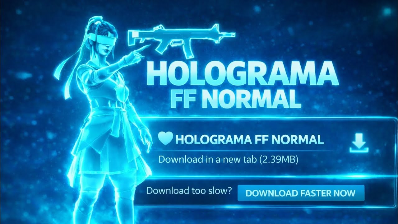 Corre que saiu atualização do holograma Holo Cyan Prime