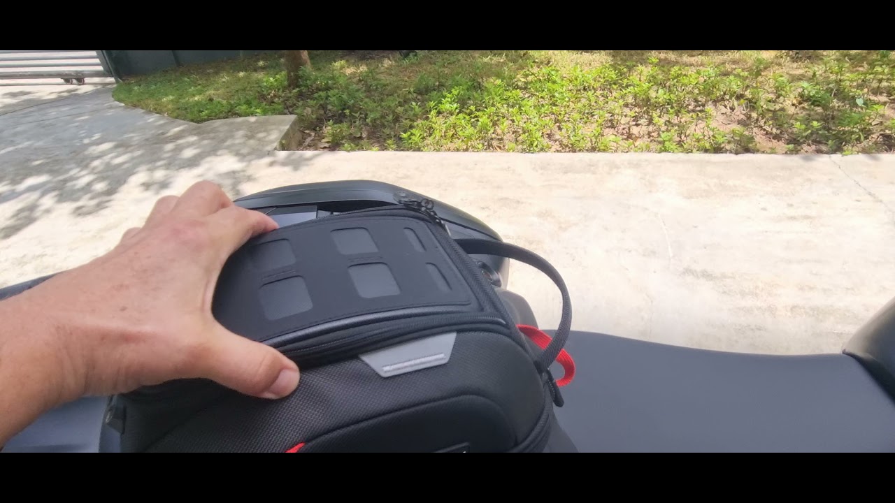 SW-MOTECH Pro Micro Tank bag review and shown on the Ducati Multistrada V4S