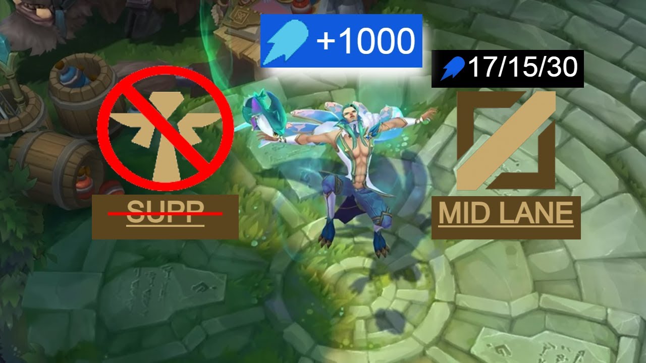 RAKAN MID THE SUPP WHO COULD SOLO LANE