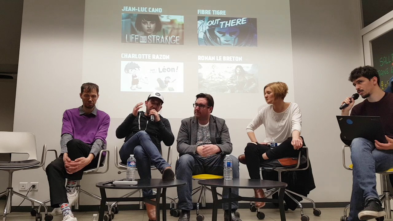 Quand le jeu vidéo raconte une histoire ft Fibre Tigre, JL Cano, Ronan LeBreton, Charlotte Razon p2