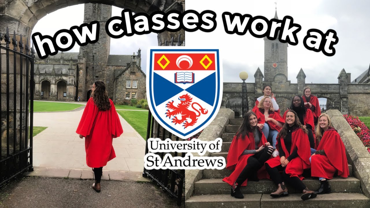 how classes work at university of st andrews!!