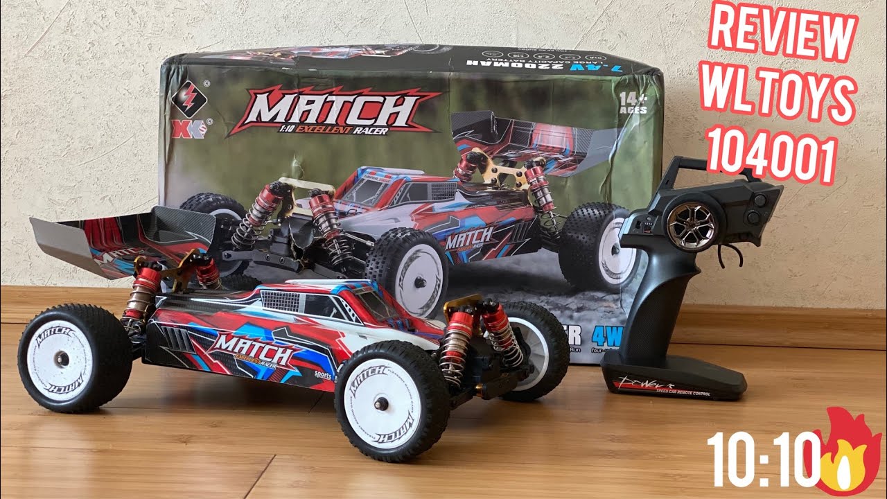 Review Wltoys 104001 лучшая БЮДЖЕТКА и 10 из 10! | top rc buggy