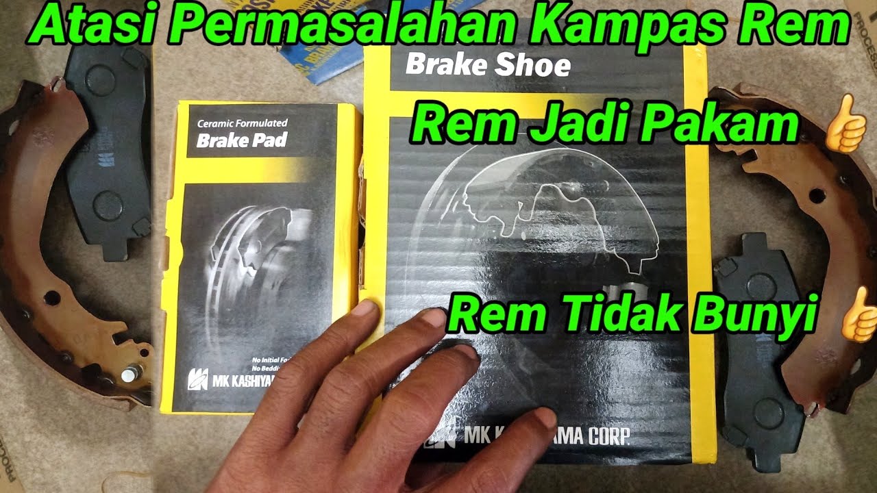 Kampas Rem Merek MK Pilihan Orang Pintar