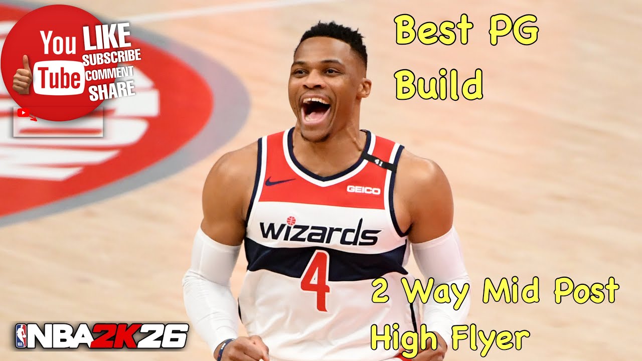 NBA 2K26 Best PG Build 2 Way Mid Post High Flyer