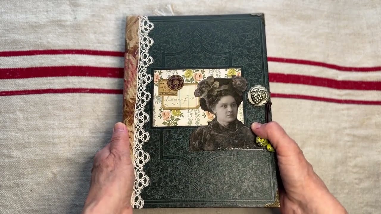 DAY LEDGER No.4 Vintage-Style Junk Journal Tour
