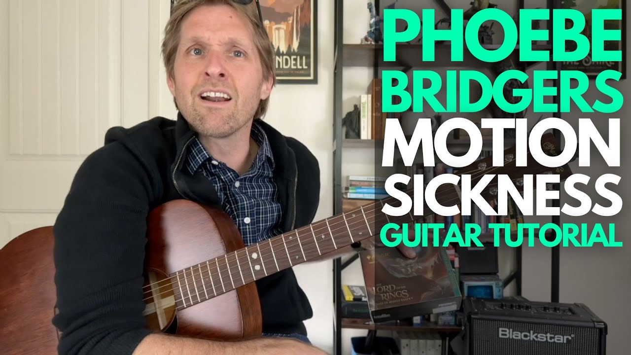 Motion Sickness by Phoebe Bridgers Guitar Tutorial - Guitar Lessons with Stuart!