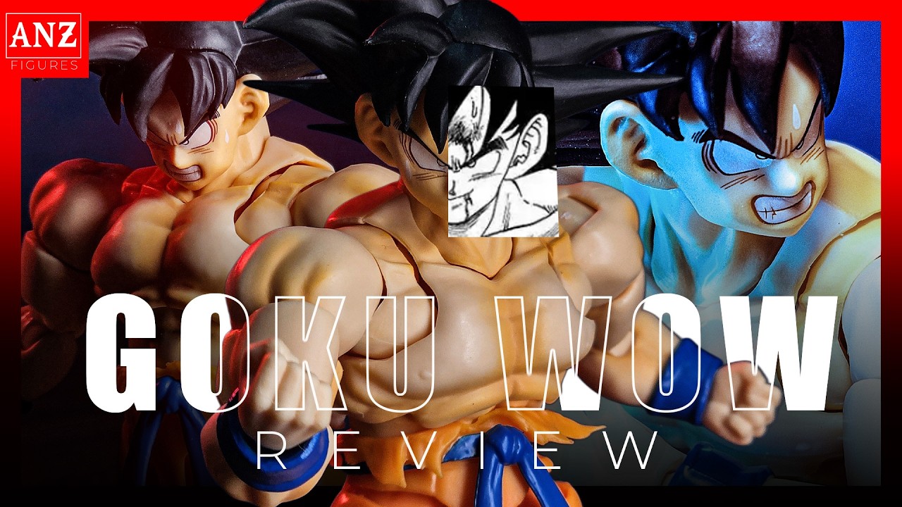 O GOKU QUE PARECE TER SAÍDO DO MANGÁ! | Goku Wow Super Action REVIEW