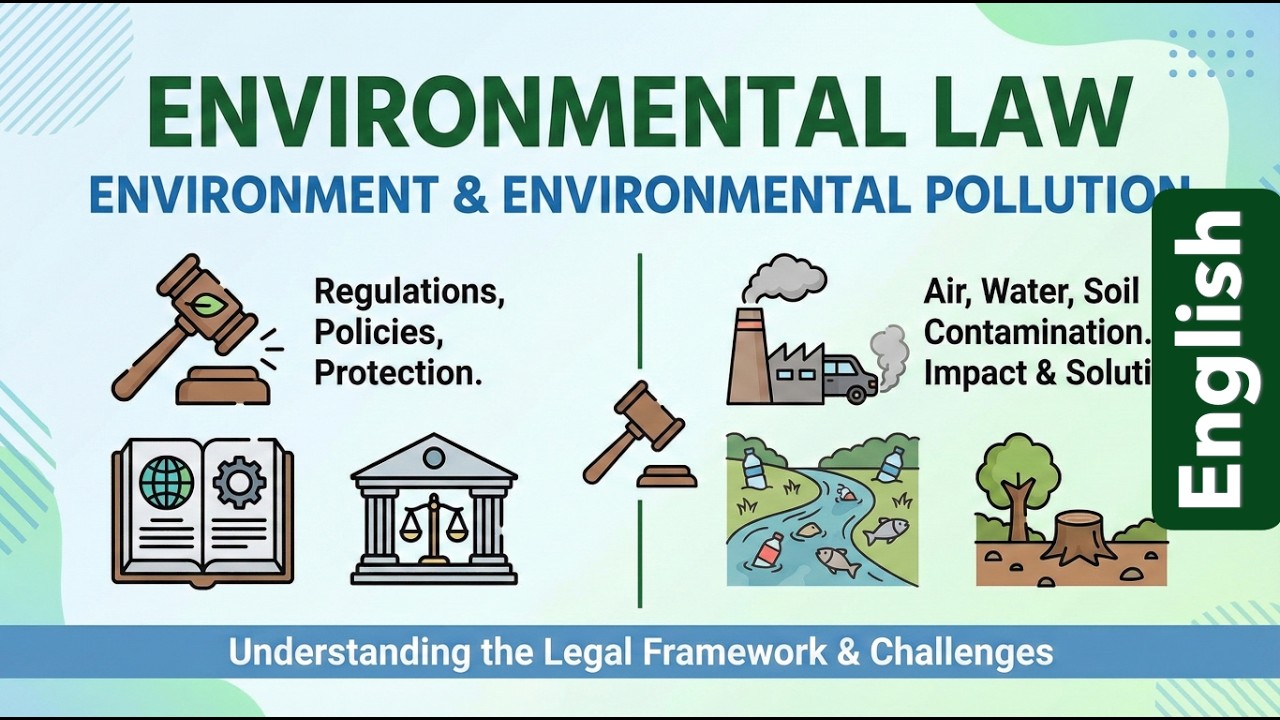 Environment & Environmental Pollution | Environment Law | English