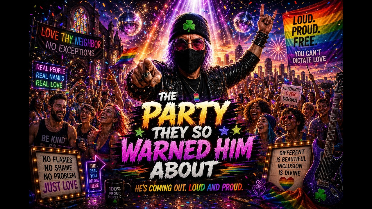 The Party They So Warned Him About |🌈Coming Out Liberation Anthem | Proud Heretic Official Audio