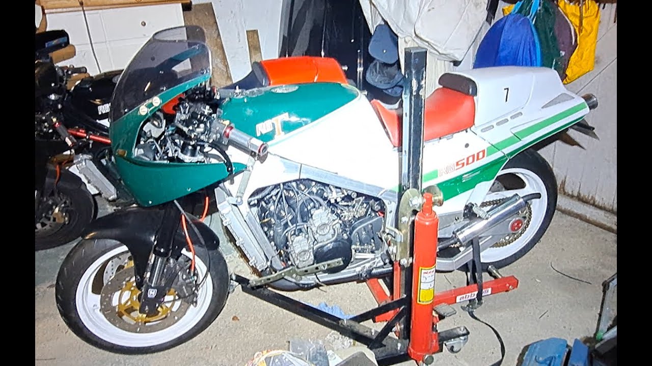 Оно живо! - Восстановление классического спортивного мотоцикла Suzuki RG400 с двухтактным двигате...