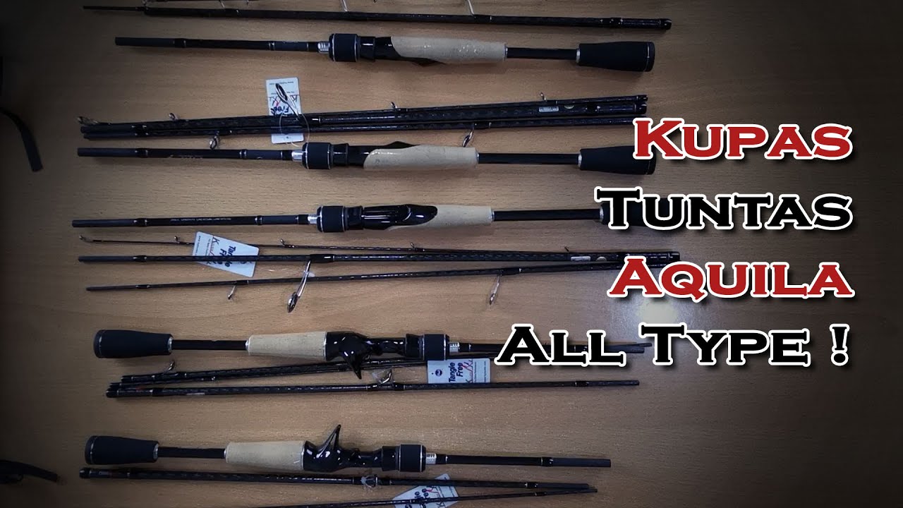 NIH YG NYARI ROD CASTING PRAKTIS ! ANYFISH AQUILA TERSEDIA BERBAGAI JENIS CASTING / SPINNING !