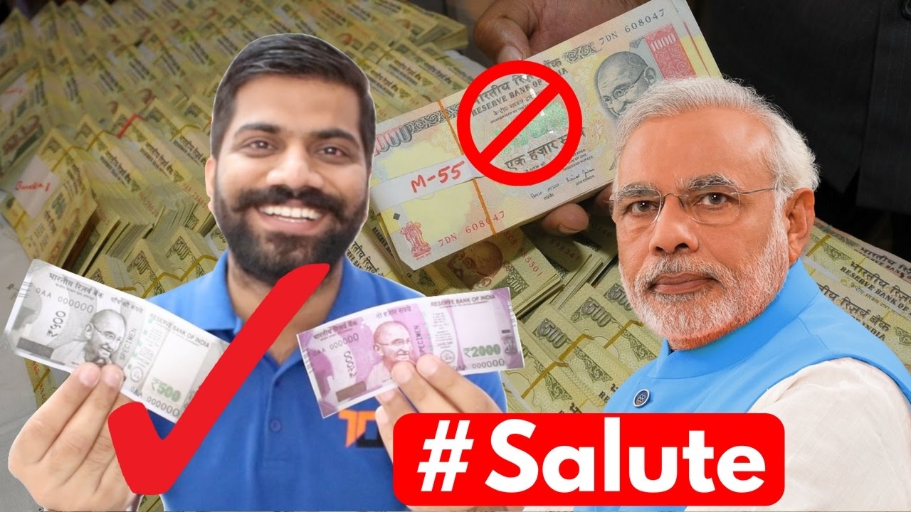 500 & 1000 Rupee Notes Gone  #SurgicalStrike by PM Modi New 500 & 2000 Rupee Notes NGC Chip