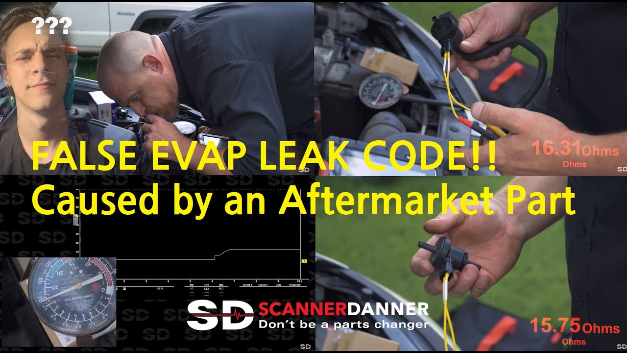 FALSE EVAP LEAK CODE - Caused by an Aftermarket Purge Valve (Part 3/3)