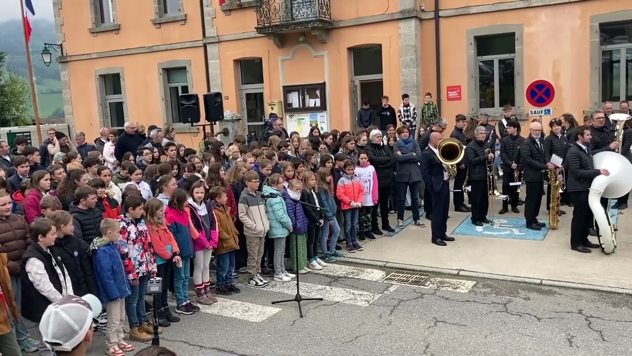 Cérémonie 8 Mai - Collège Jean-Marie Molliet - Boëge - Le Chant des Partisans