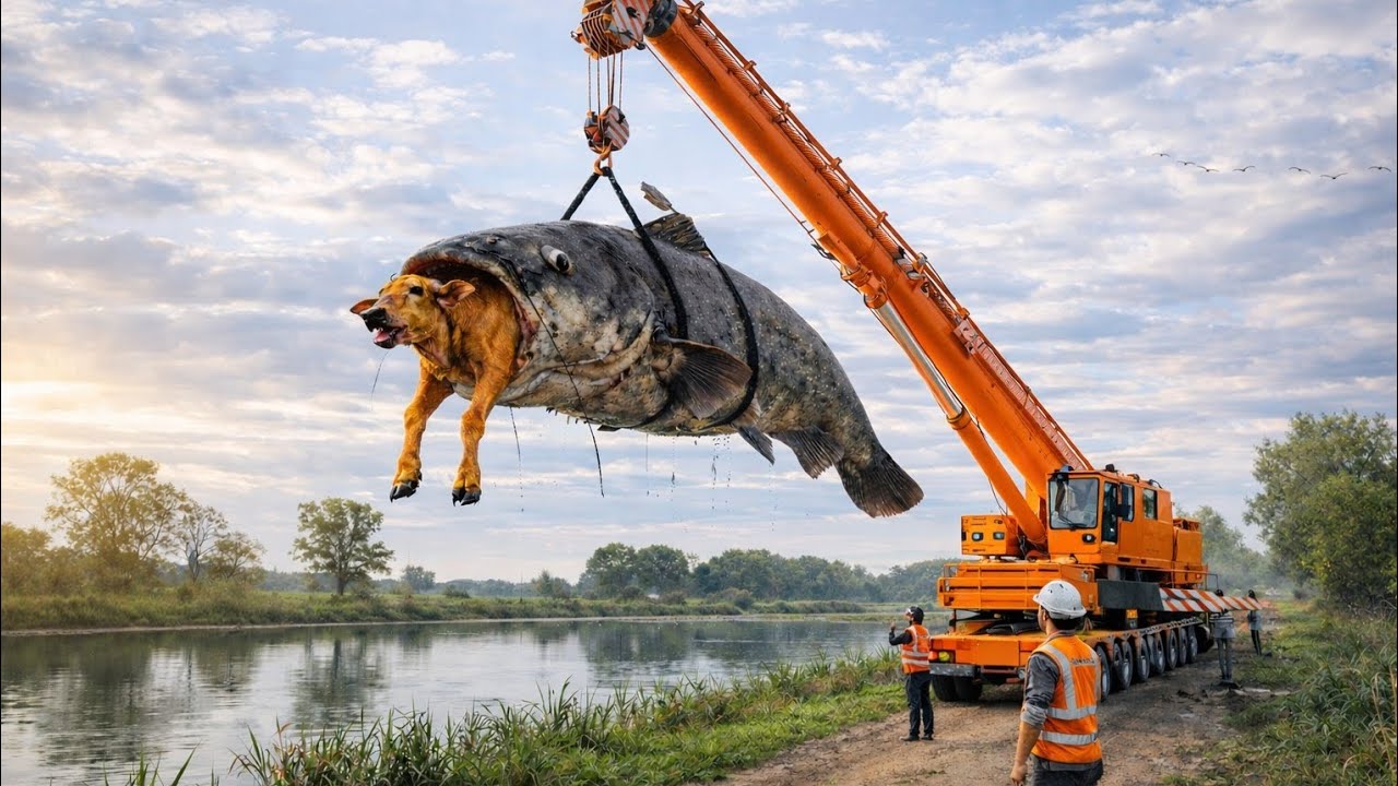 Giant Fish Terrorizes Vietnam Village & The Surprising Rescue