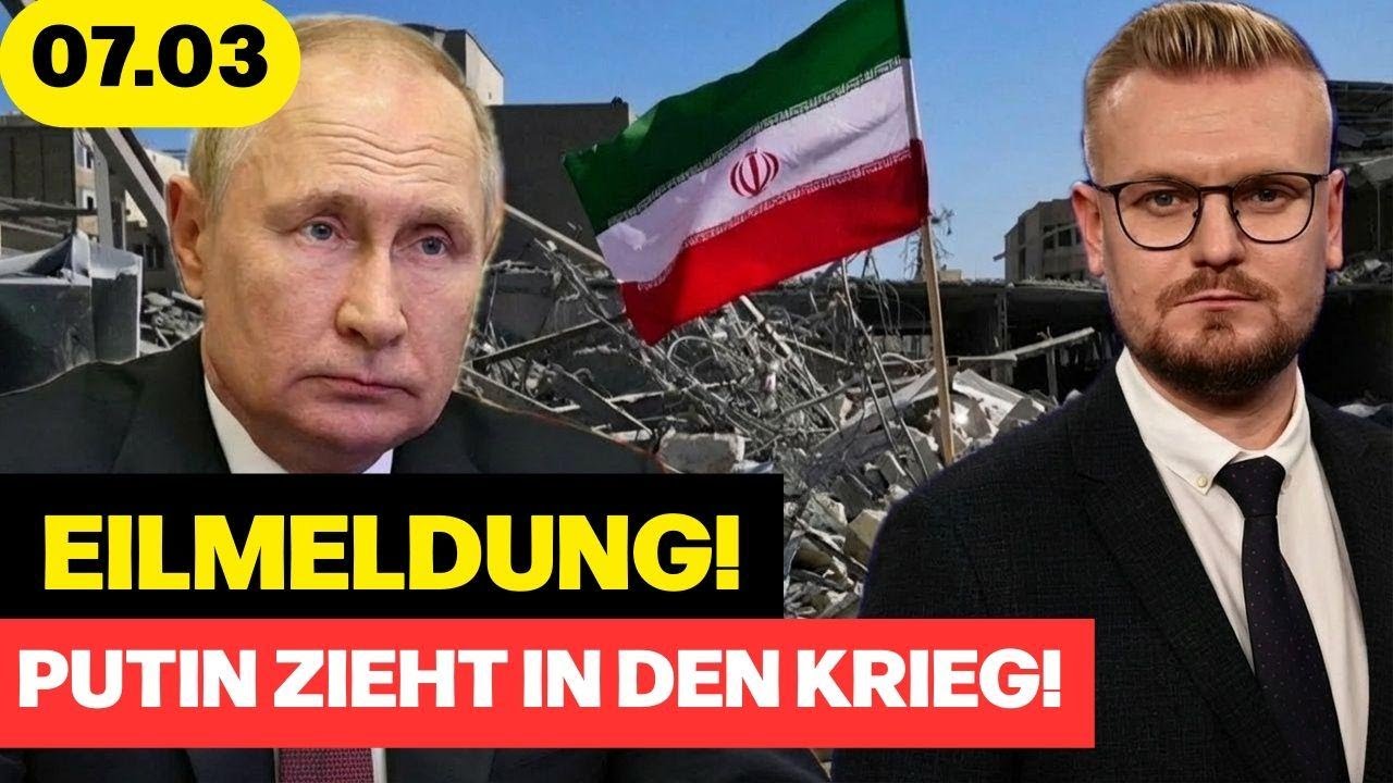 Eilmeldung: Russland zieht mit Iran in den Krieg – Trump völlig fassungslos!