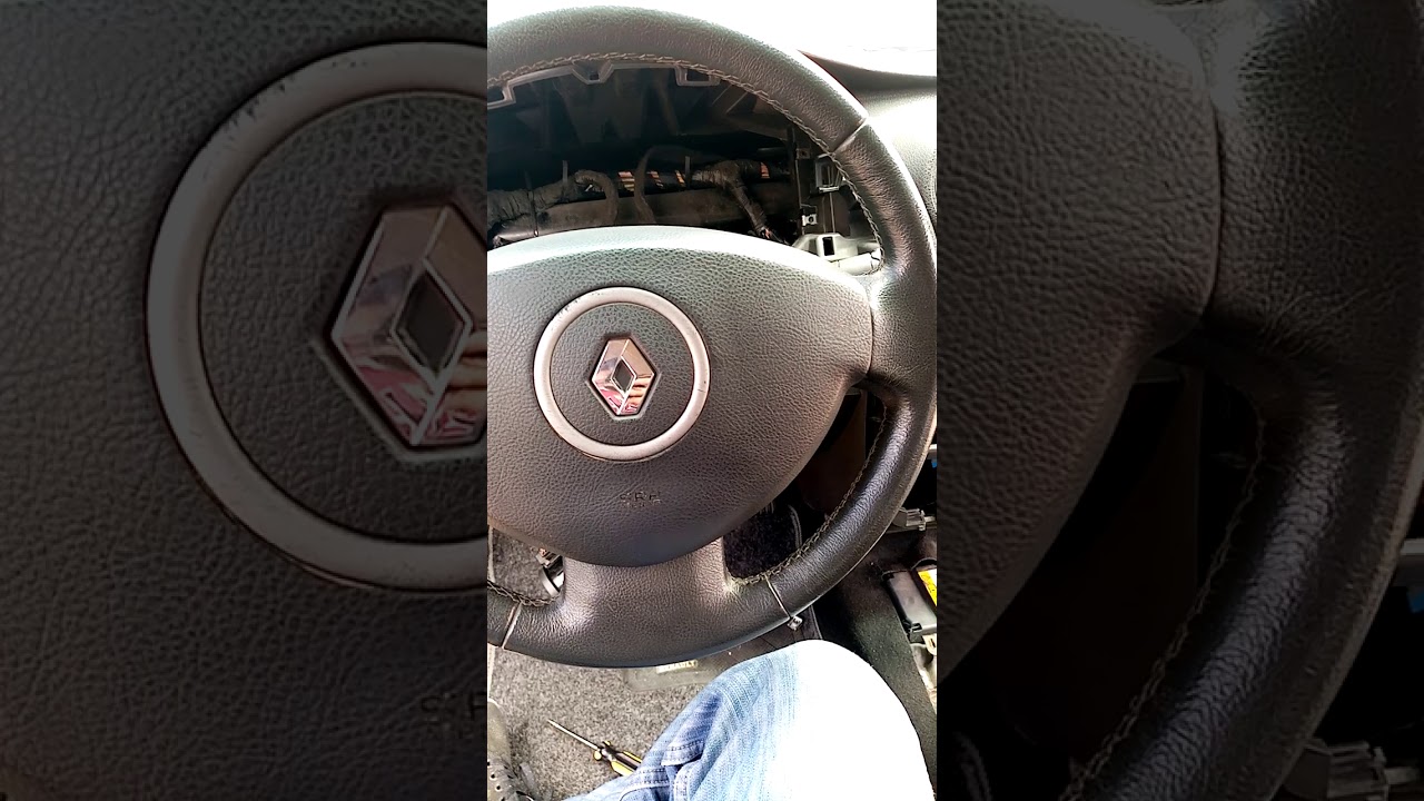 Como desmontar el airbag del piloto de una renault stepway