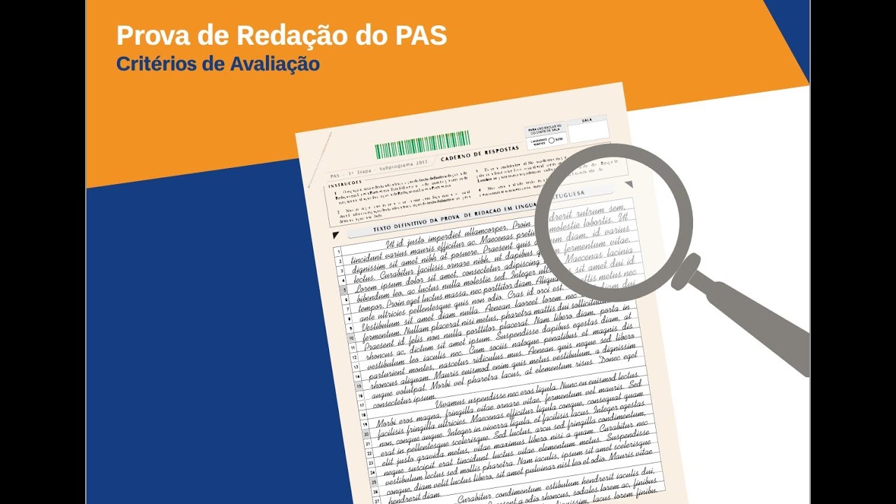 Decifrando a Reda&ccedil;&atilde;o do PAS-UnB