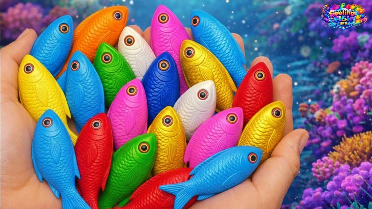 Catch beautiful aquarium fish in small pond baby turtle, eel, koi, pencil fish, cute fish, guppies 🐠