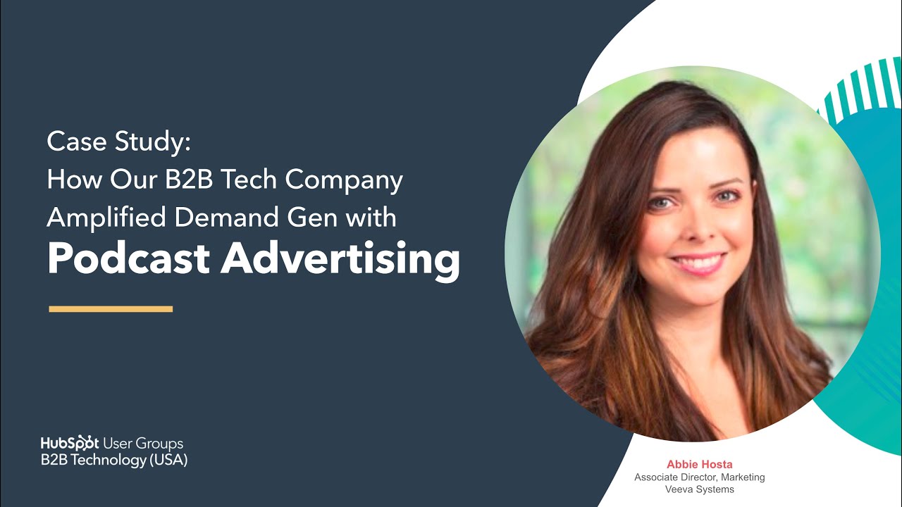 Case Study: How Our B2B Tech Company Amplified Demand Gen with Podcast Advertising