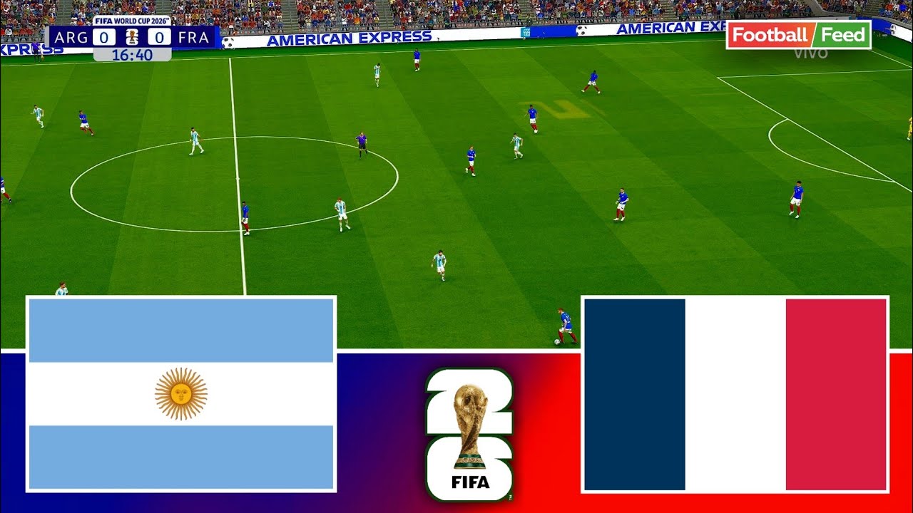 Аргентина против Франции - Финал Чемпионата мира по футболу FIFA 2026 | Полный матч, все голы | С...