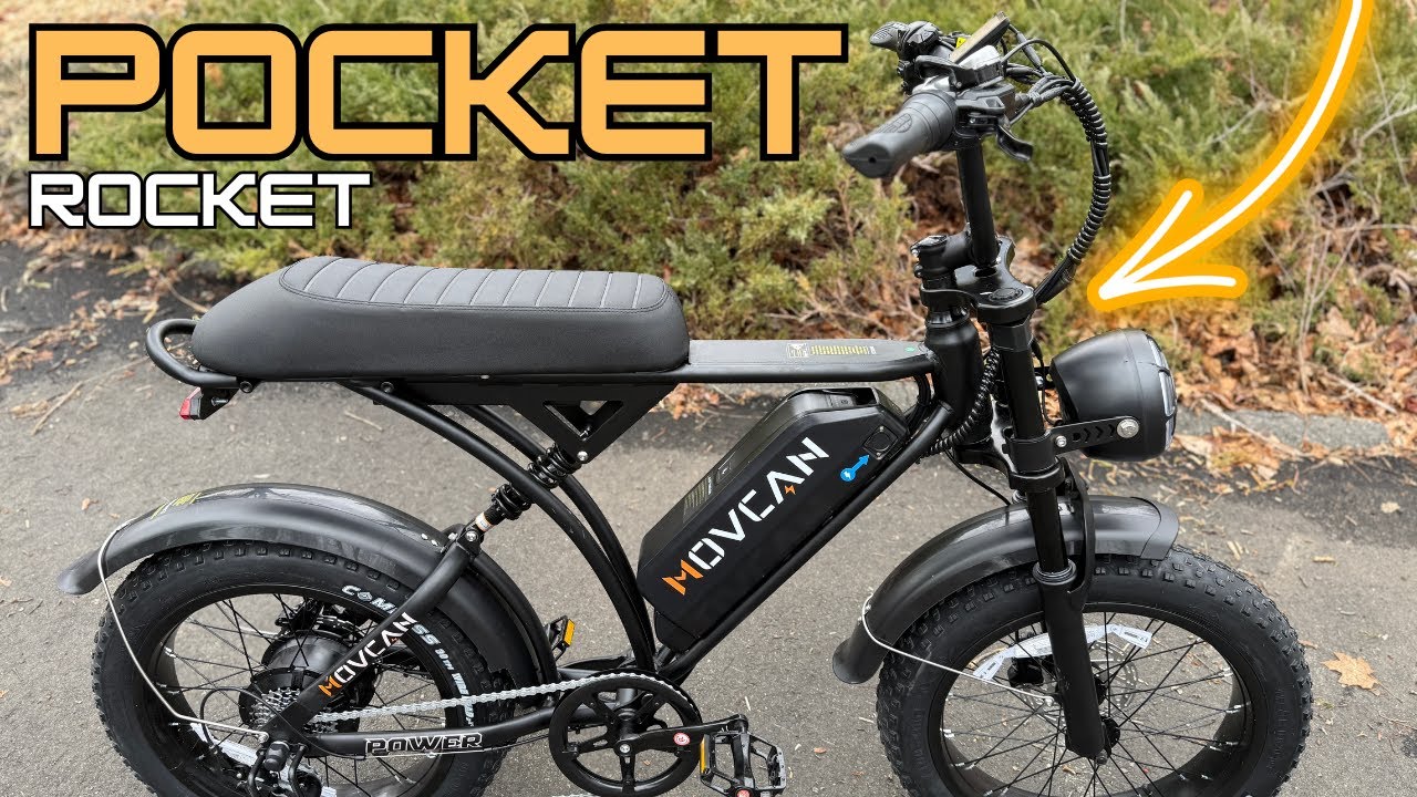 Compact E-Moped Review | Movcan V60 Pro the "Pocket Rocket"