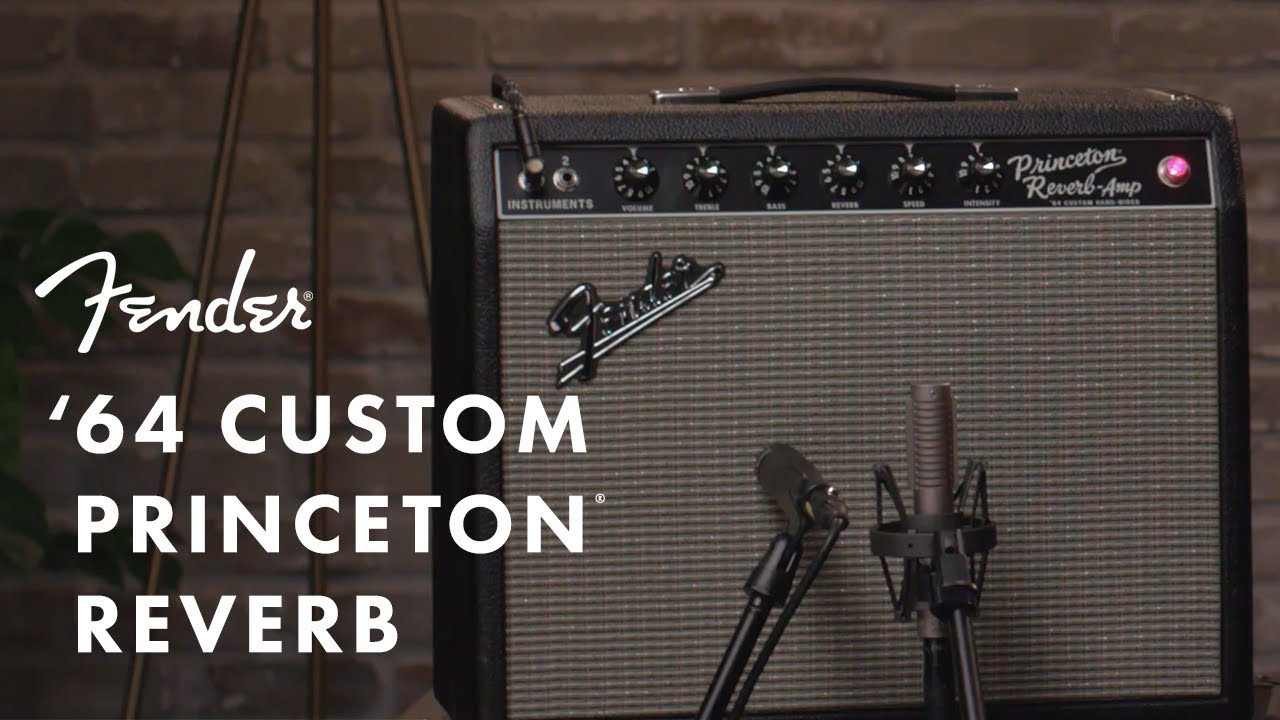 '64 Custom Princeton Reverb | Усилители Fender | Fender