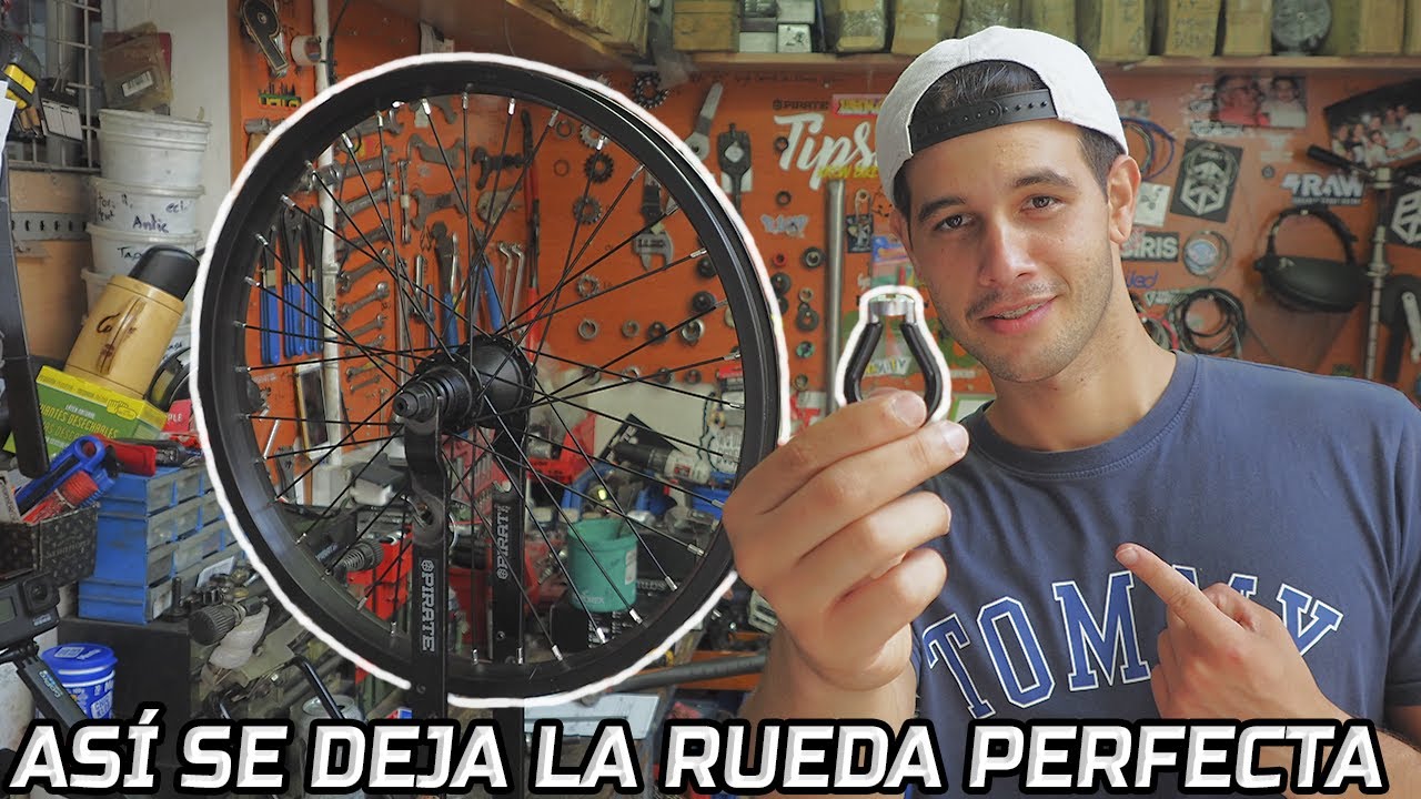 COMO CENTRAR UNA RUEDA EN POCO TIEMPO! - Montando en un spot repleto de gente...