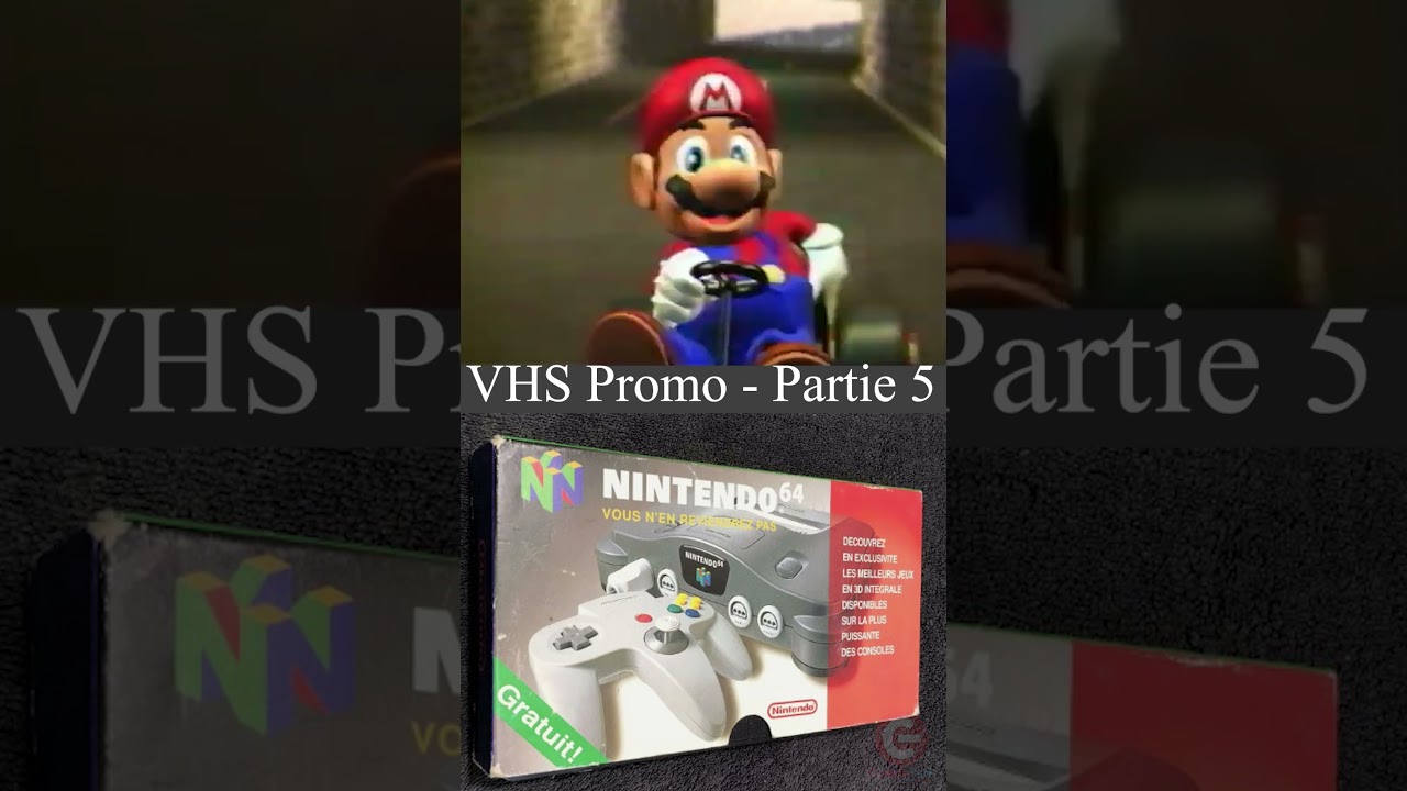 📼 VHS PROMO NINTENDO 64 (PARTIE 5) : Wave Race 64 & Mario Kart 64 en pleine d&eacute;monstration ! 🏁🌊