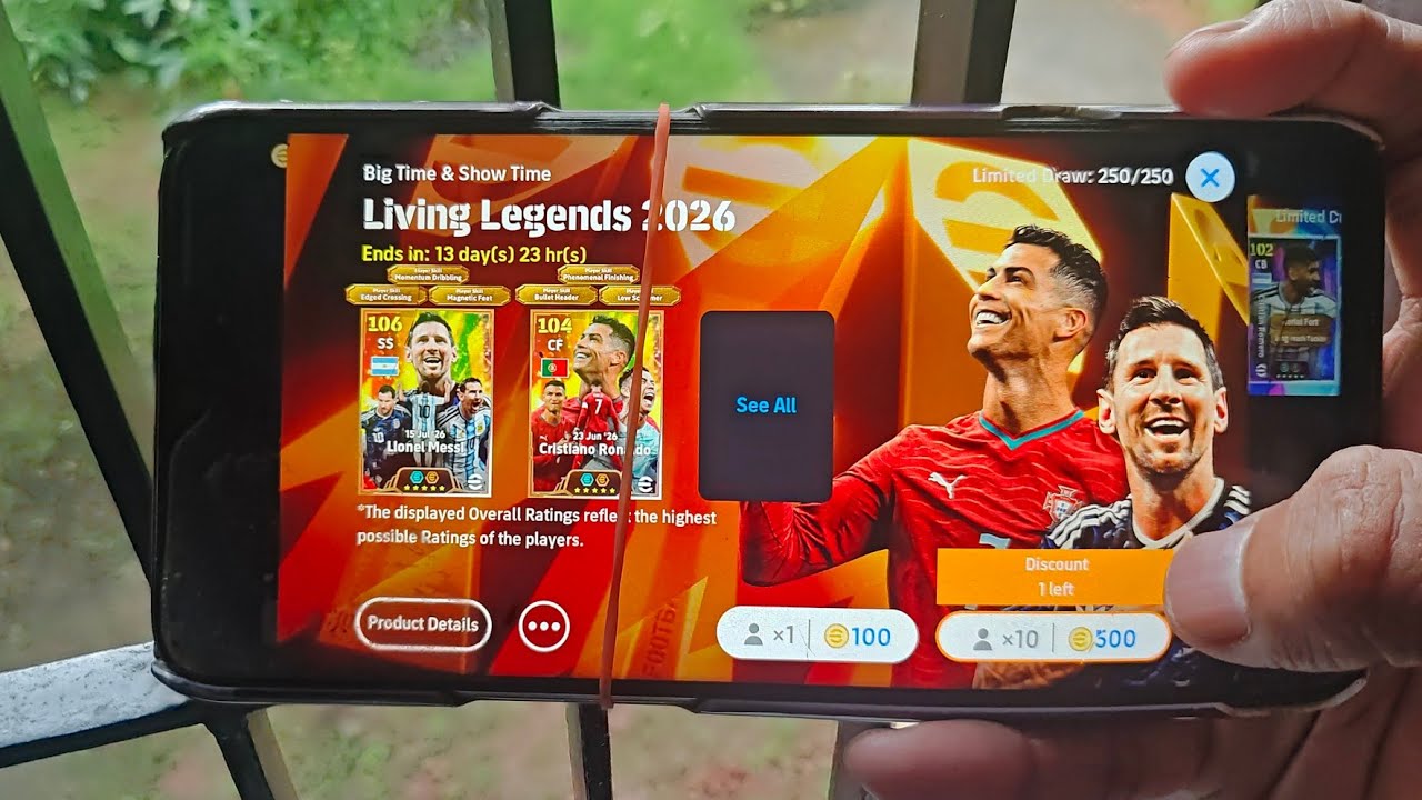 500 FREE TRY GIFT BIG TIME MESSI RONALDO PACK OPENING🎁😍🔥 TRICK BIG TIME MESSI, RONALDO, NEYMAR #s...