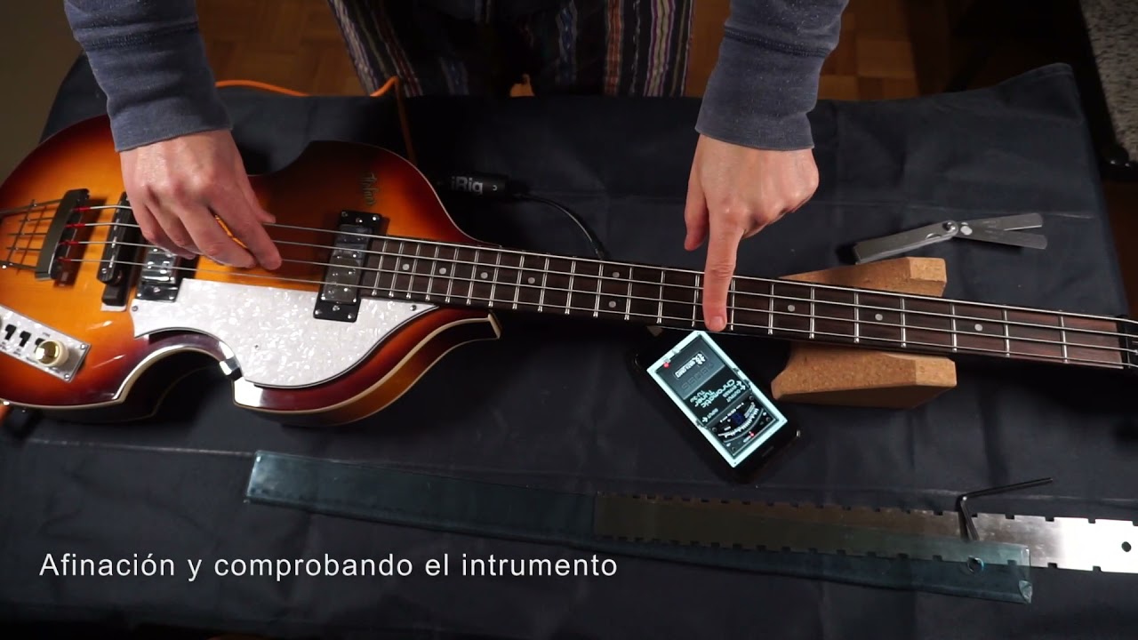 Höfner 500/1 Setup - Calibración, octavación e hidratación