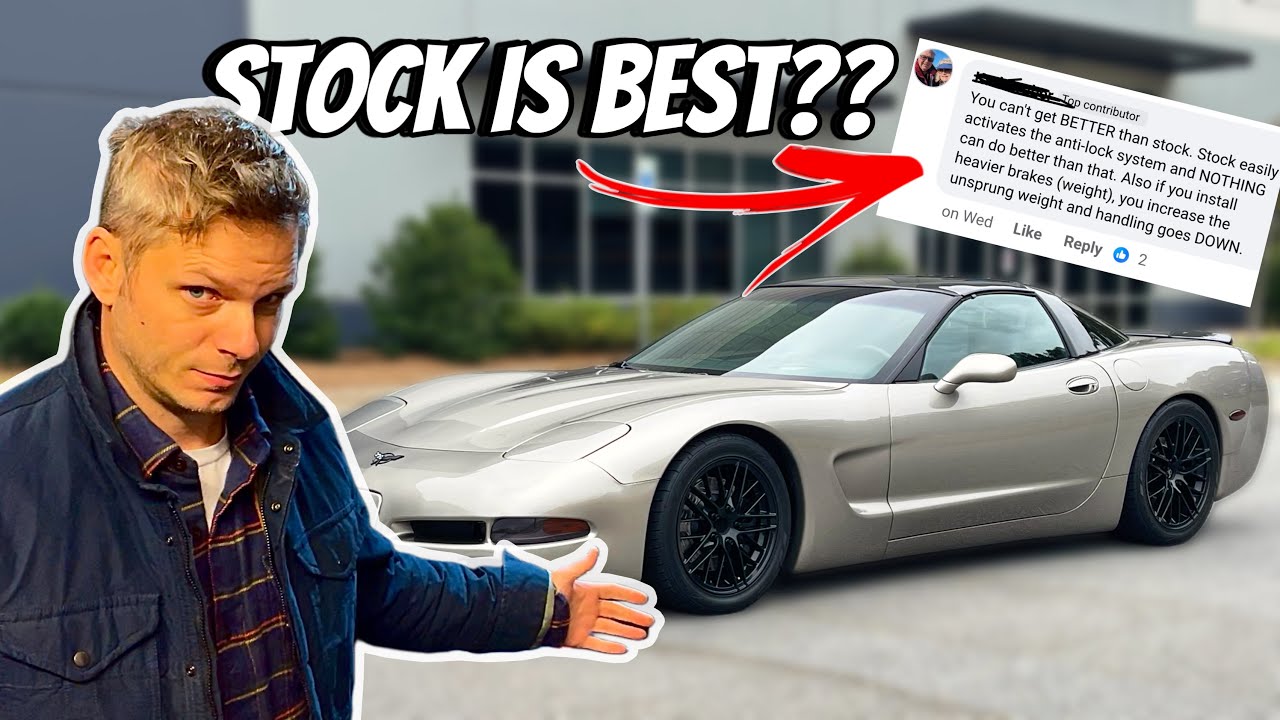 Watch BEfORE upgrading your Corvette brakes c5 c6