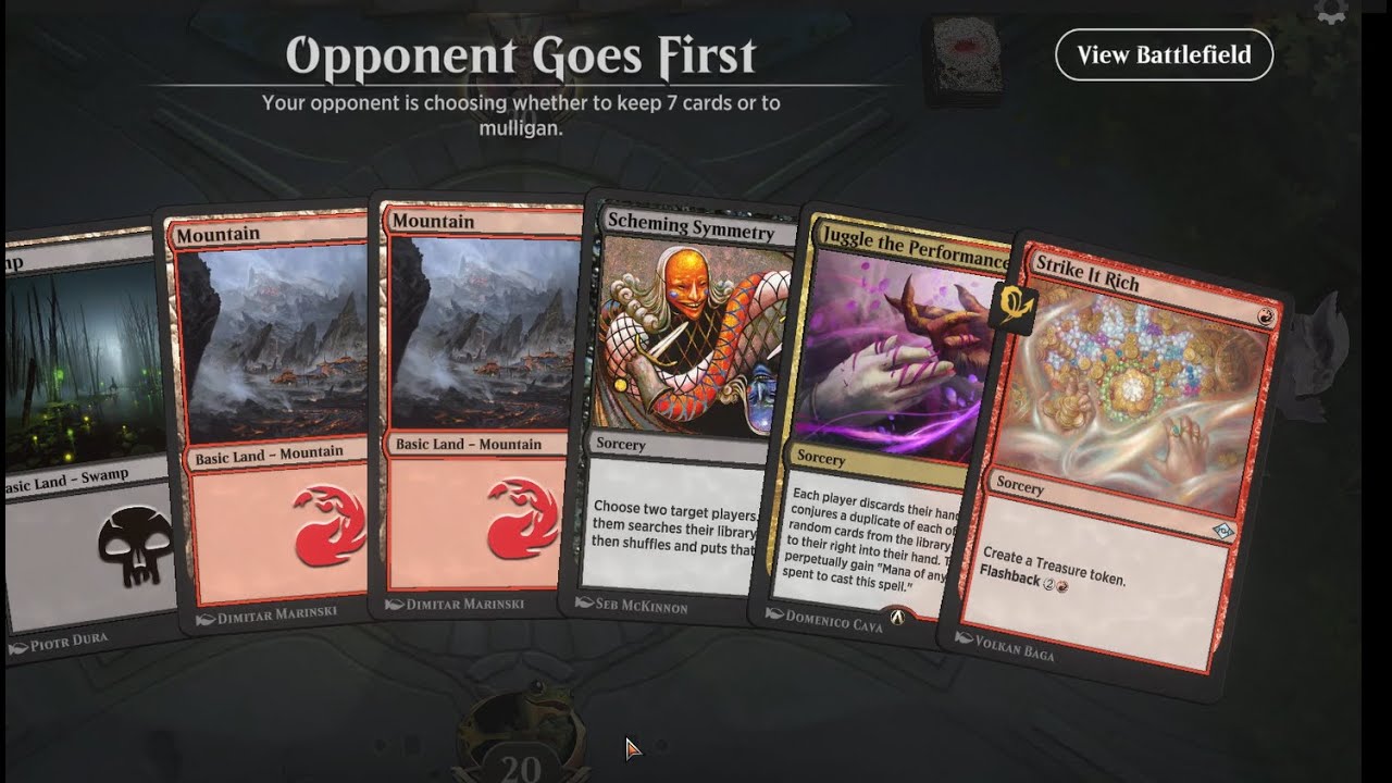 MTG Arena Historic Play - Juggle the Performance