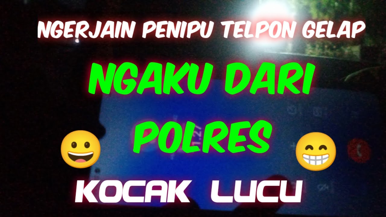 NGERJAIN PENIPU TERLUCU  || TELPON GELAP || Kocak dan lucu 😂#penipuan #penipuantelepon #viral
