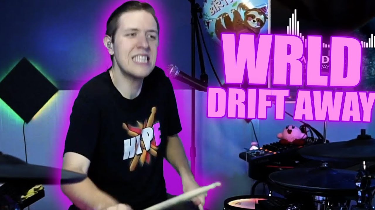 WRLD - Drift Away - LIVE Drum Play Through on TWITCH