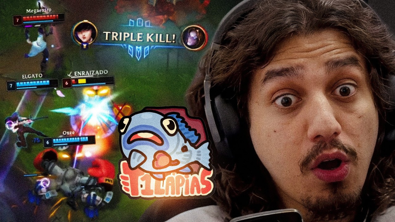 EXPANDINDO A POOL DOS T1LAPIAS: El Gato deixou todos SURPRESOS com a sua CAITLYN - Treino CBLOW #9