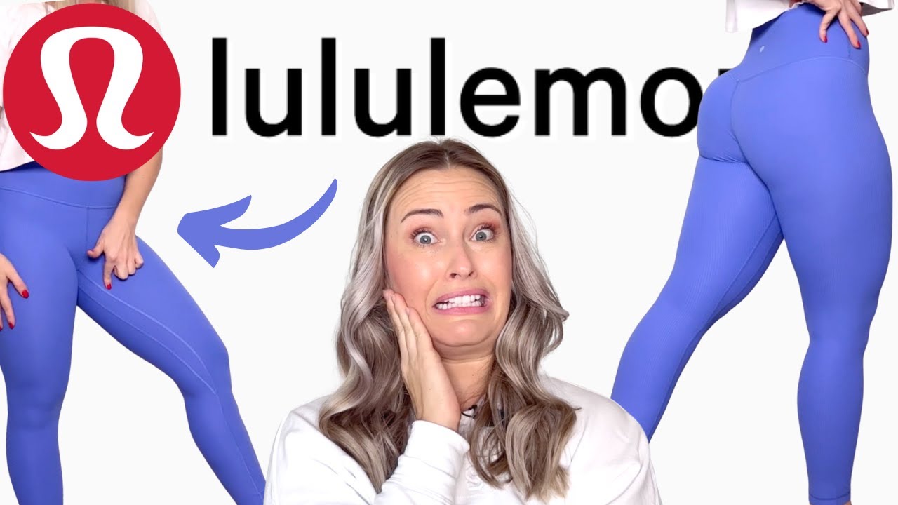 NEW LULULEMON LEGGING TRY ON REVIEW / ALIGN RIBBED HIGH RISE PANT HAUL