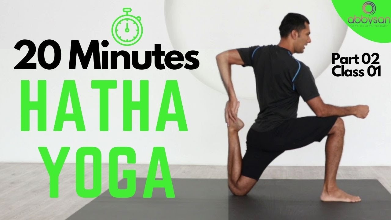 Daily 20 Minutes Hatha Yoga Stretching for weight loss, flexibility - PART 02/CLASS 01
