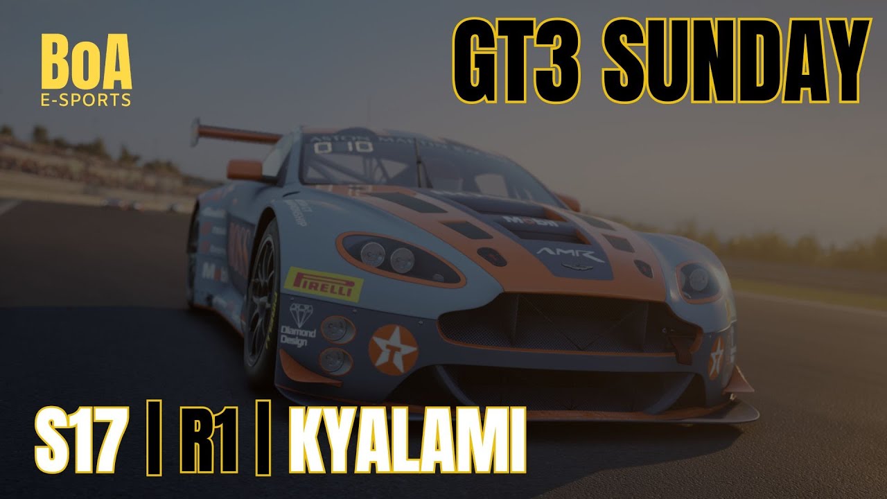 GT3 SUNDAY | SEASON 17 | R1 KYALAMI