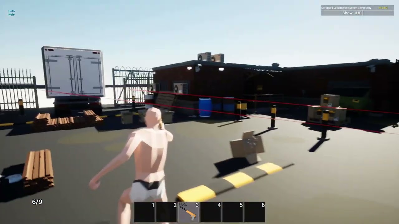 Greed of Man: Resource Move Around Test