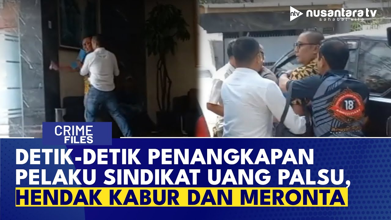 2 Pelaku Sindikat Uang Palsu Jaringan Bogor Ditangkap, Satu Pelaku Berusaha Kabur | CRIME FILES