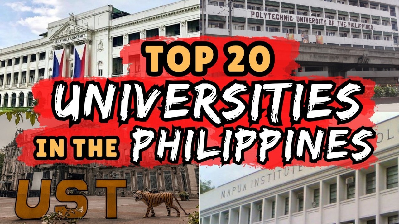 TOP 20 UNIVERSITIES IN THE PHILIPPINES 2025