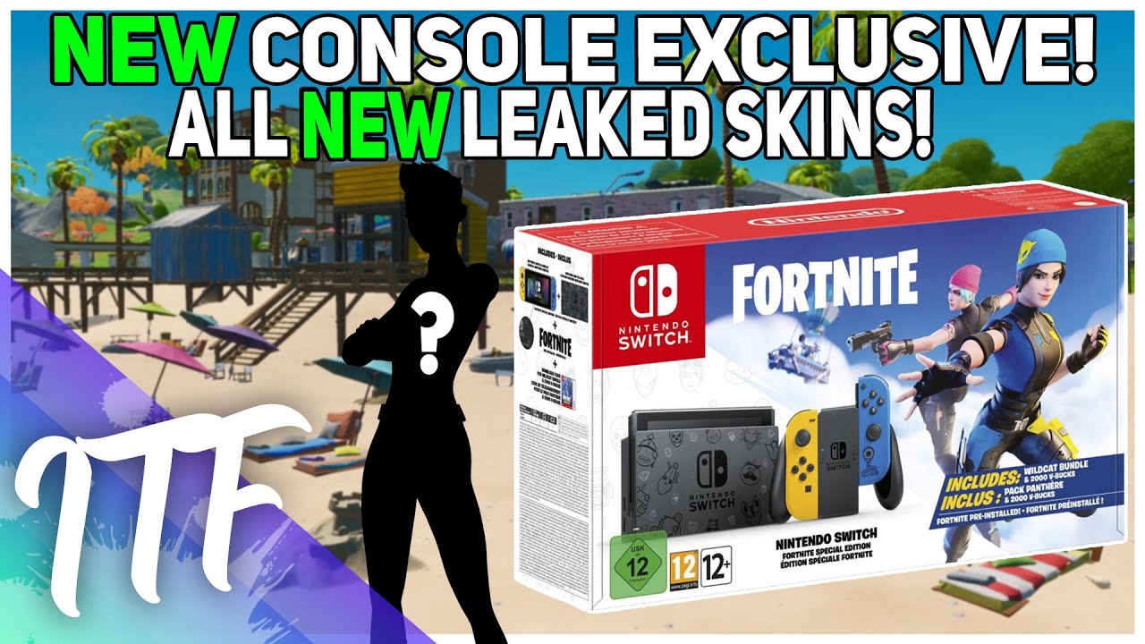 NEW Fortnite Console Exclusive! All NEW Skin Leaks! [v.14.10] (Fortnite Battle Royale)