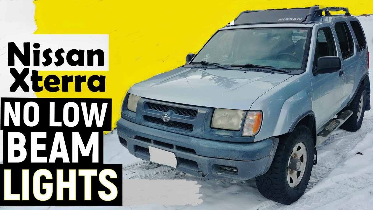 Замена ламп в фарах NISSAN XTERRA / FRONTIER / PATHFINDER (1999-2004) // 4K