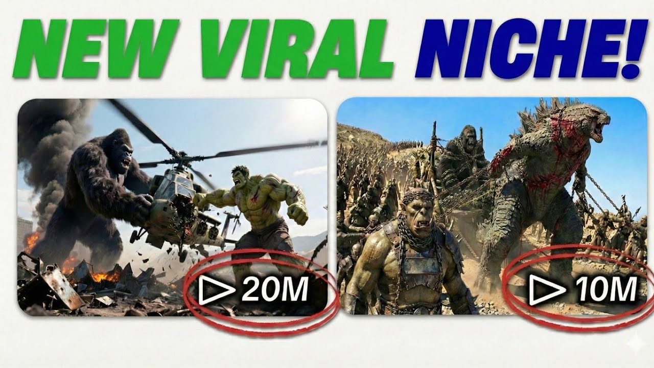 Create This AI Wildlife Cinematic Movie 100% Free | How to Create Animal Fight video 100% Free 