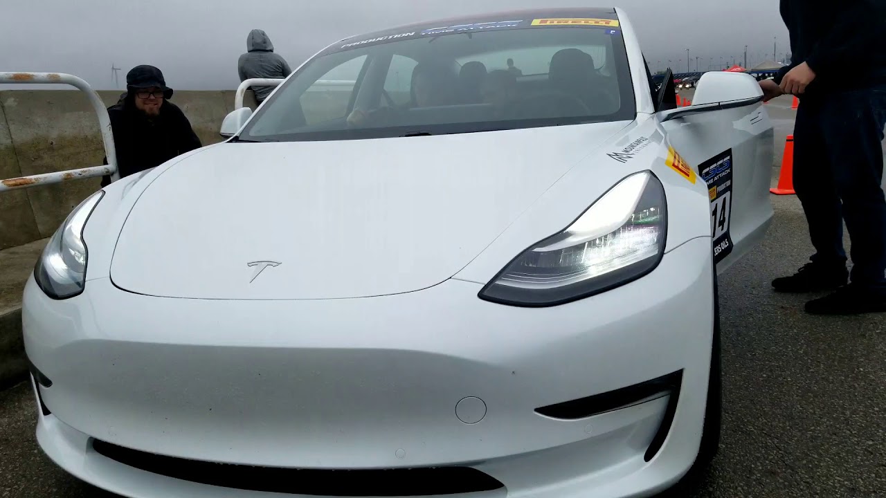 Tesla Model 3 at CSCS Racing by Sasha Anis from Onpoint Dyno
