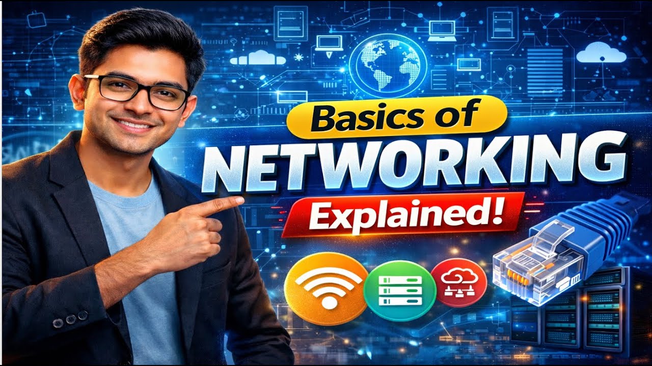 Basics of Computer Network Explained | Networking for Beginners