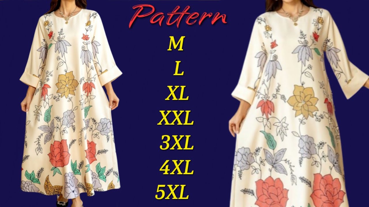 💚New Trends🔥Sew a Stylish Dress for Summer ✂️ Pattern for a Beautiful Dress💃Cut and Sew