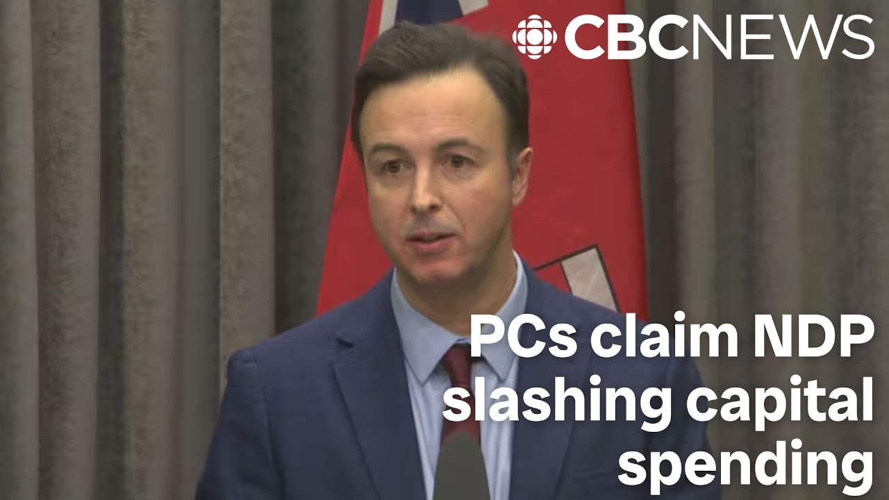 Manitoba PCs claim NDP government is slashing capital spending